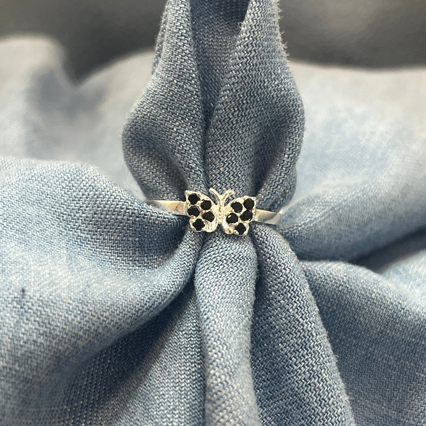 Anillo mariposa para niño