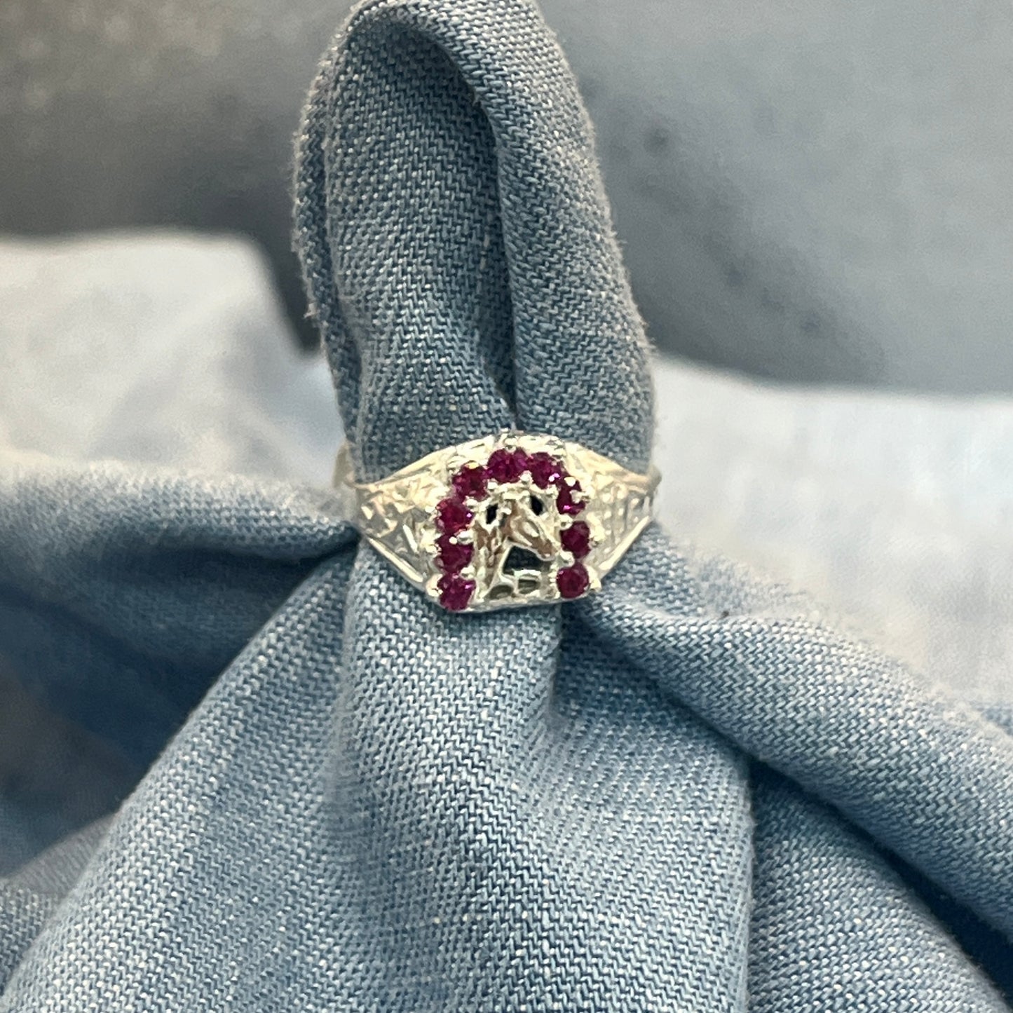 Anillo herradura para niño
