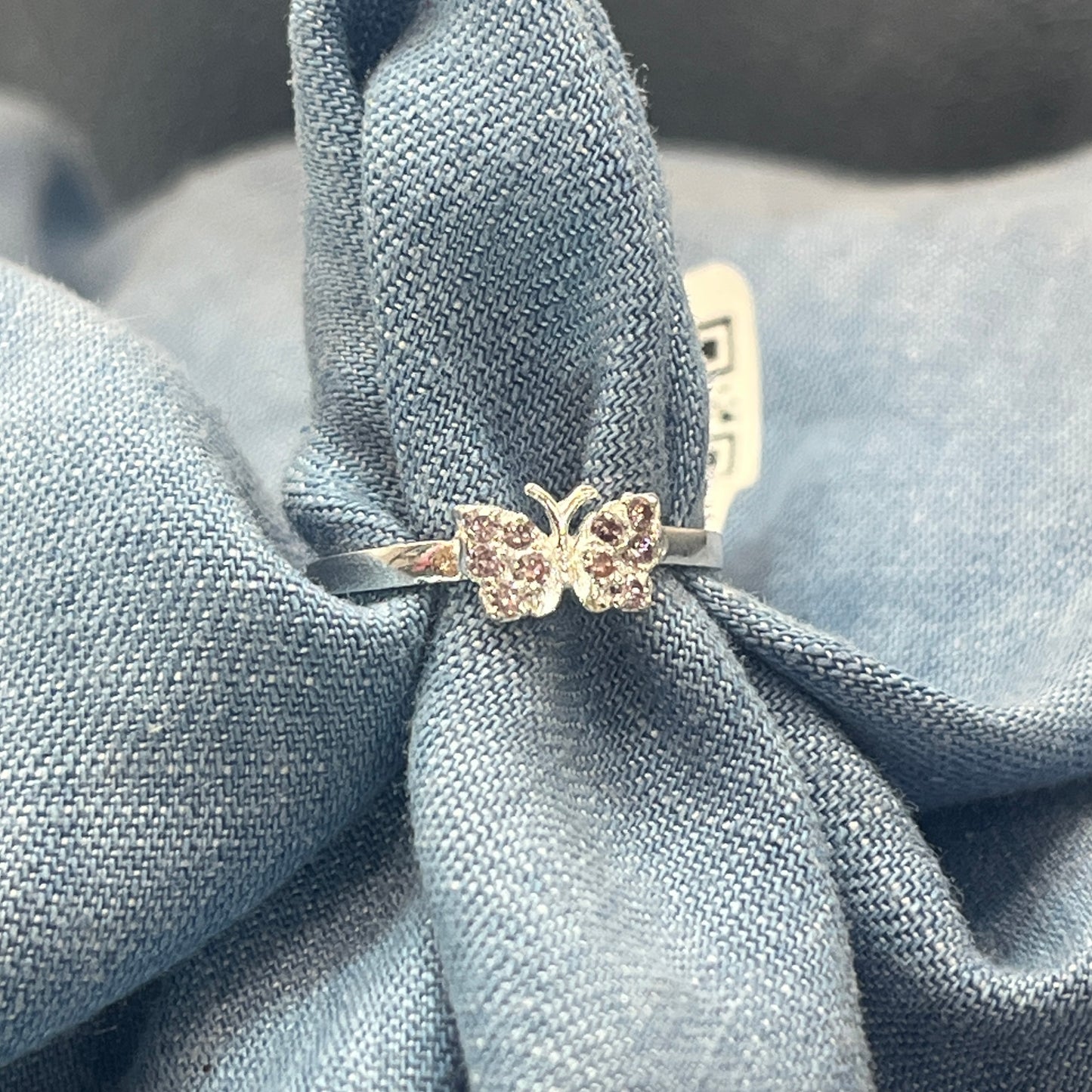 Anillo mariposa para niño