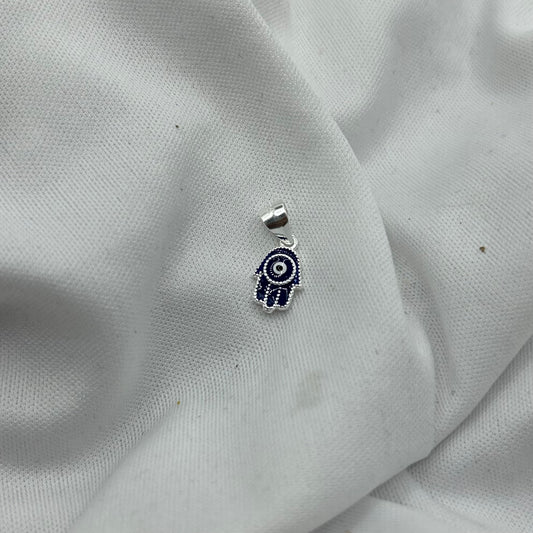 Mano de Fátima Azul (Dije) Mini