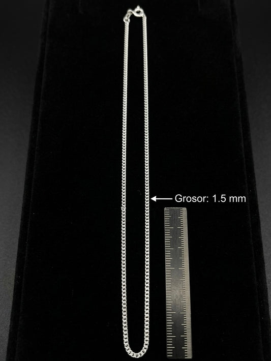 Cadena barbada 1.5mm