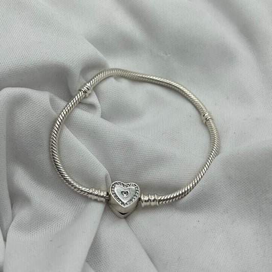 Pulsera Estilo Europeo de Corazón