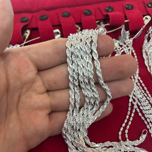 Torsal Grueso (Pulsera Importación) 19cm Plata Ley 925