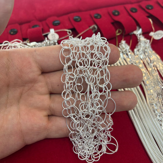 Cartier Entrelazado Diamantado (Pulsera Importación) 18cm