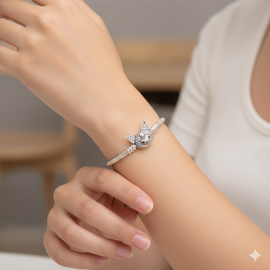 Pulsera Estilo Europeo para Dama 17cm