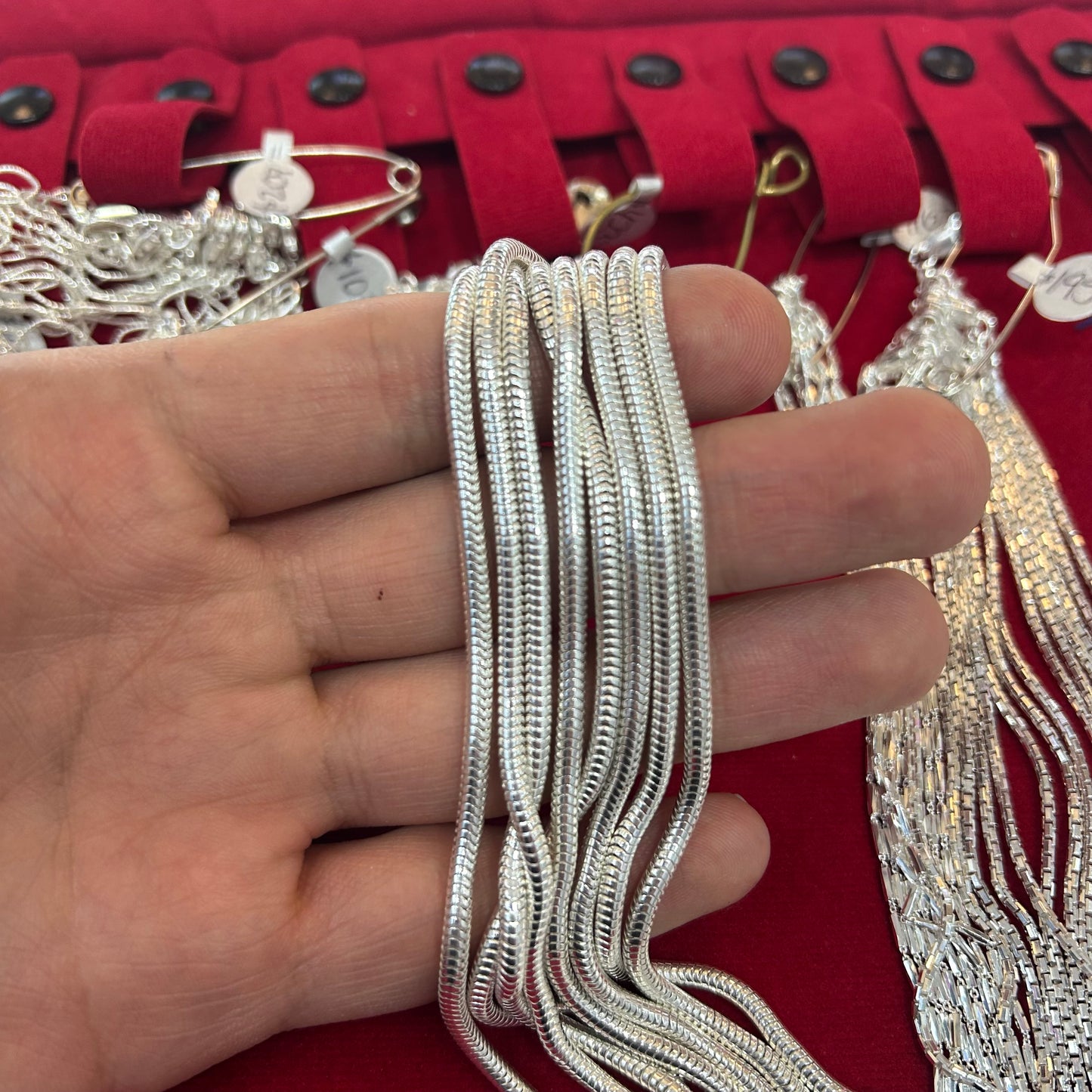 Cola de Rata Gruesa (Pulsera Importación) 18cm