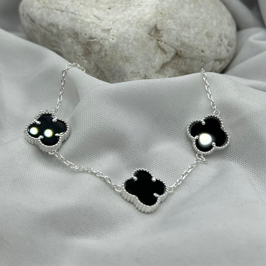 3 Tréboles (Pulsera en Tendencia Trébol) Importación
