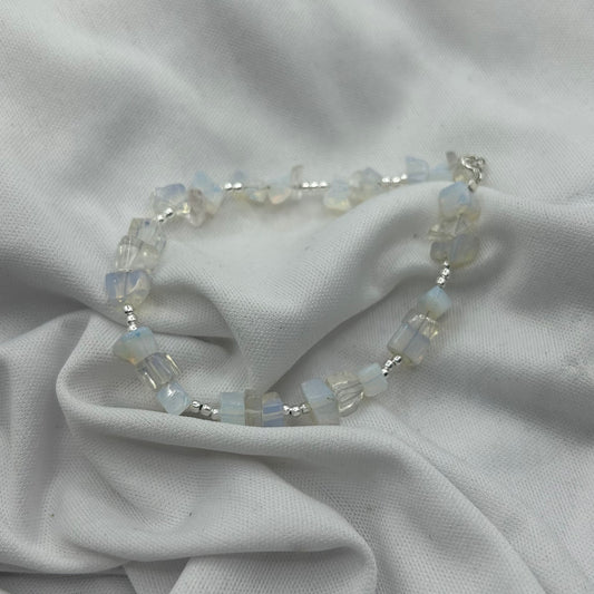 Estilo Mármol (Pulsera con piedra sintética)