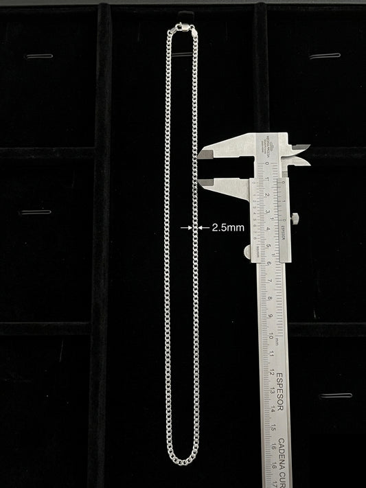 Cadena barbada 2.5mm