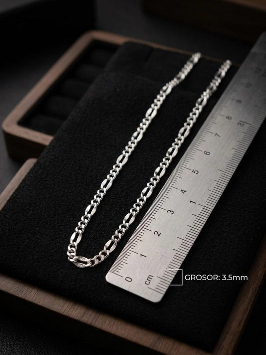 Cadena Cartier Grano de café 3.5mm